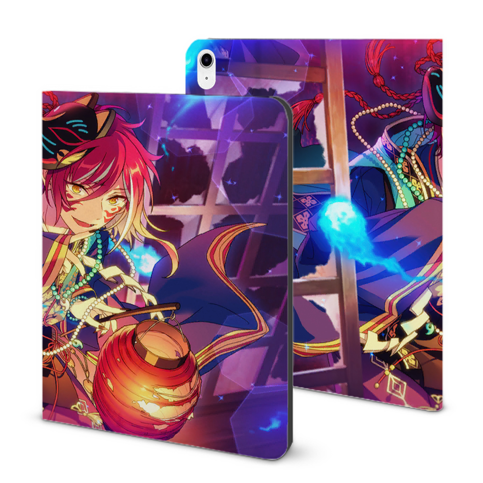 （画像用） あんさんぶるスターズ! Ensemble Stars IPad ケース ブック型 PUレザー TPU 耐衝撃 軽量 薄型 ペン収納なし 全面保護 IPad 各モデル対応